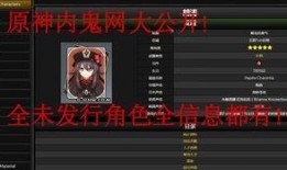 最新原神角色爆料网站,神秘力量觉醒，探索未知领域